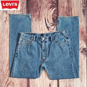 40x34 Levis Mens Heavy All Cotton Denim Straight Fit Blue Jean